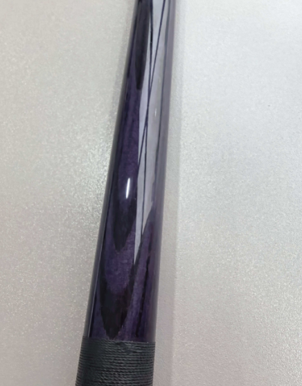 Ash wood stain with purple