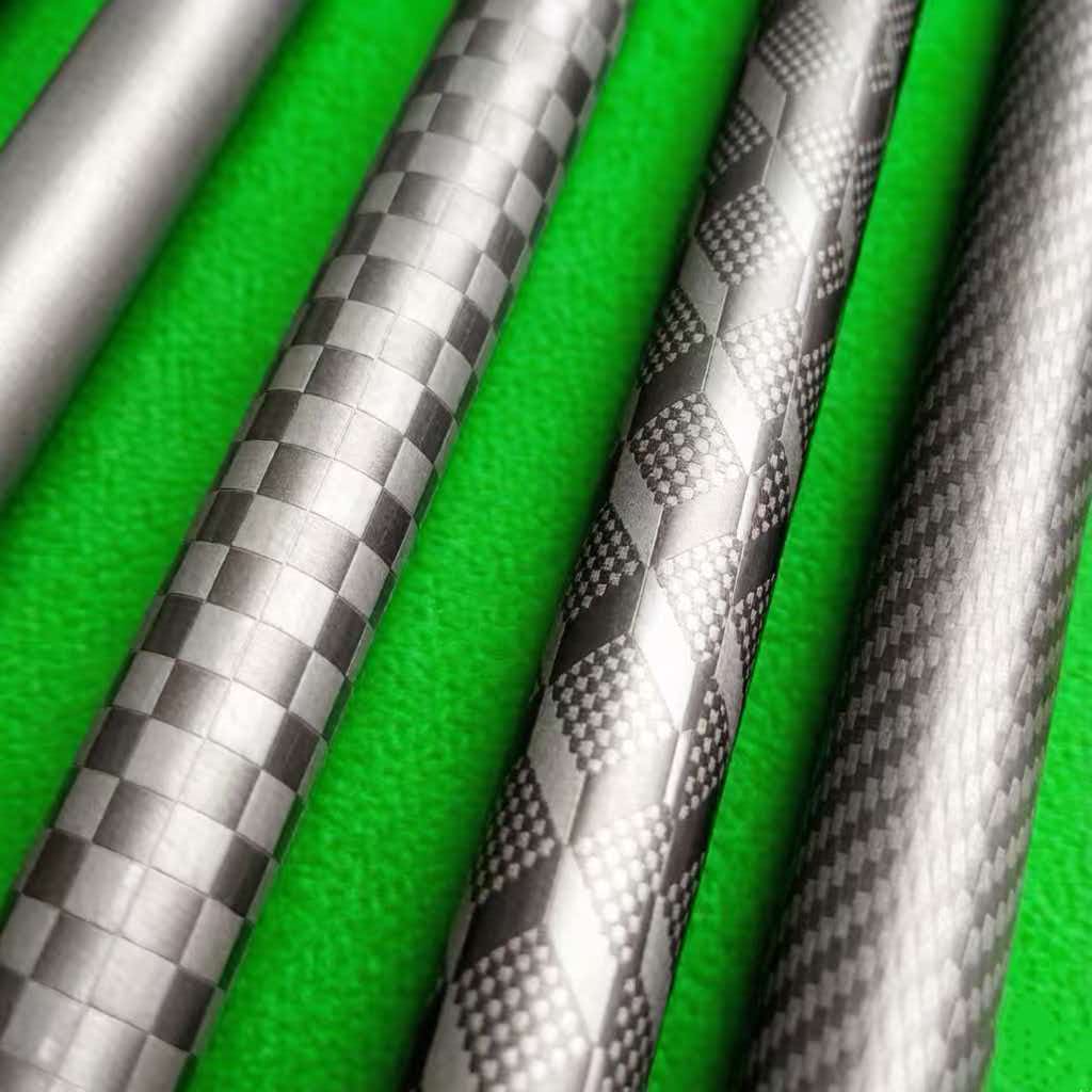 Carbon FIber Cue butt section weighing only 6–8 oz