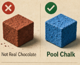 pool cue chalk